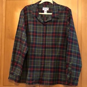 Pendleton wool plaid shirt
